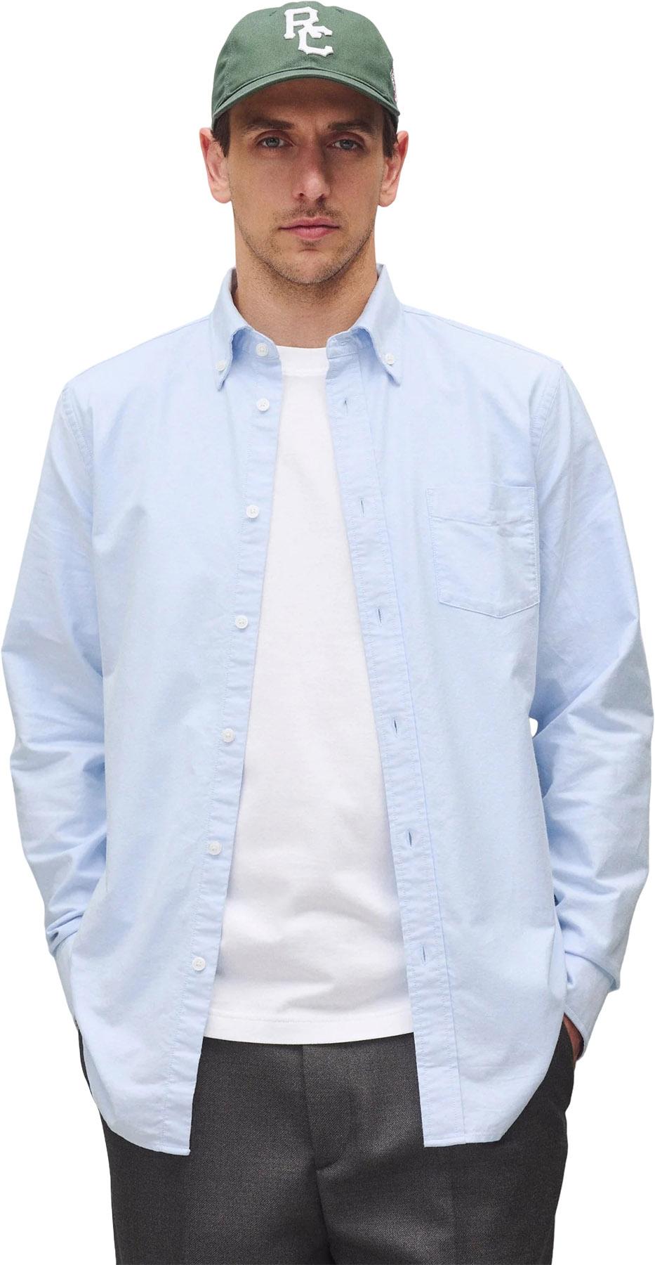 Product gallery image number 3 for product Chemise standard en coton oxford Windsor - Homme