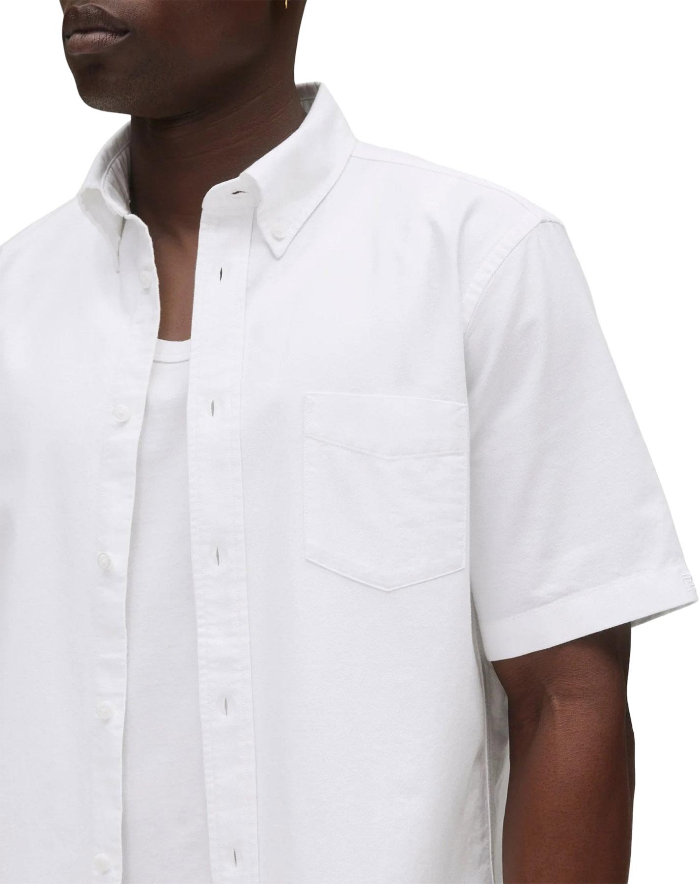 Product gallery image number 3 for product Cotton Oxford Prep Standard Fit Short Sleeve Shirt - Men's
