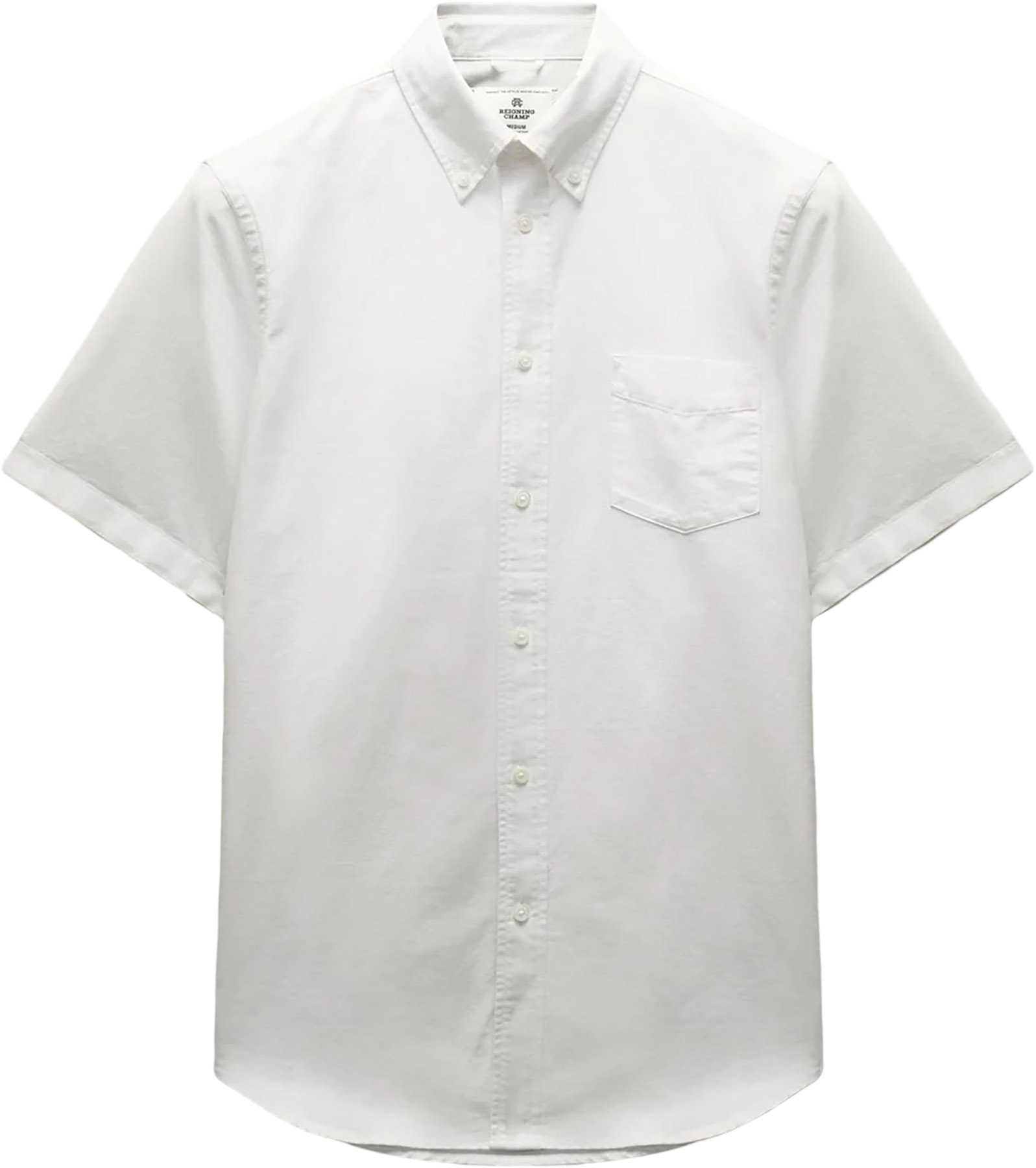 Product image for Cotton Oxford Prep Standard Fit Short Sleeve Shirt - Men's