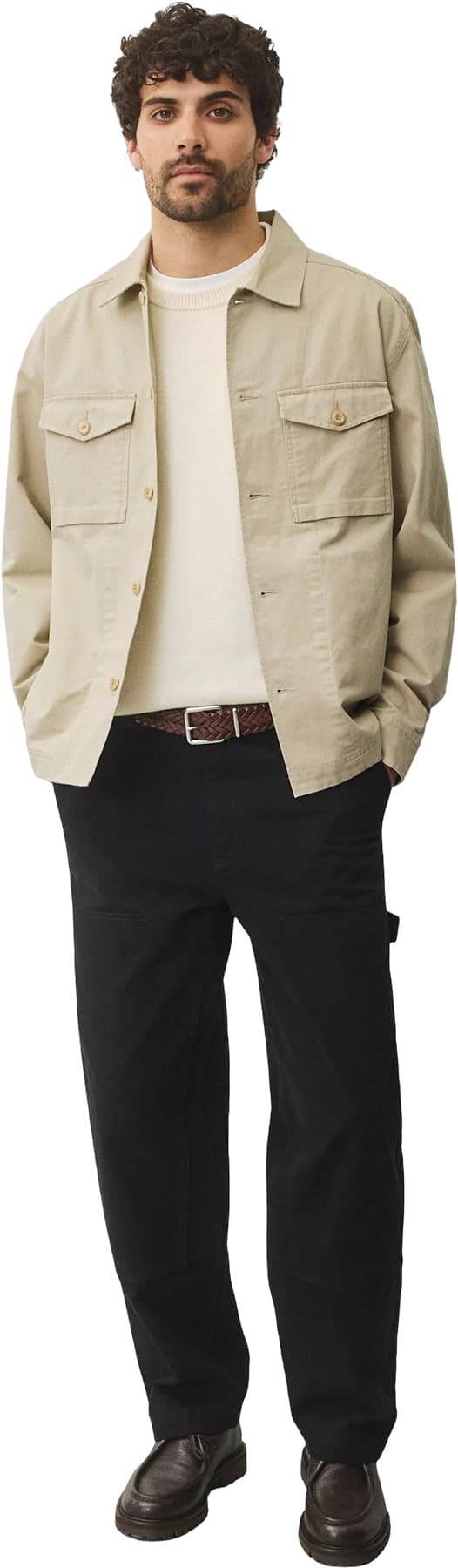 Numéro de l'image de la galerie de produits 10 pour le produit Surchemise à coupe classique chino en coton Keeper - Homme