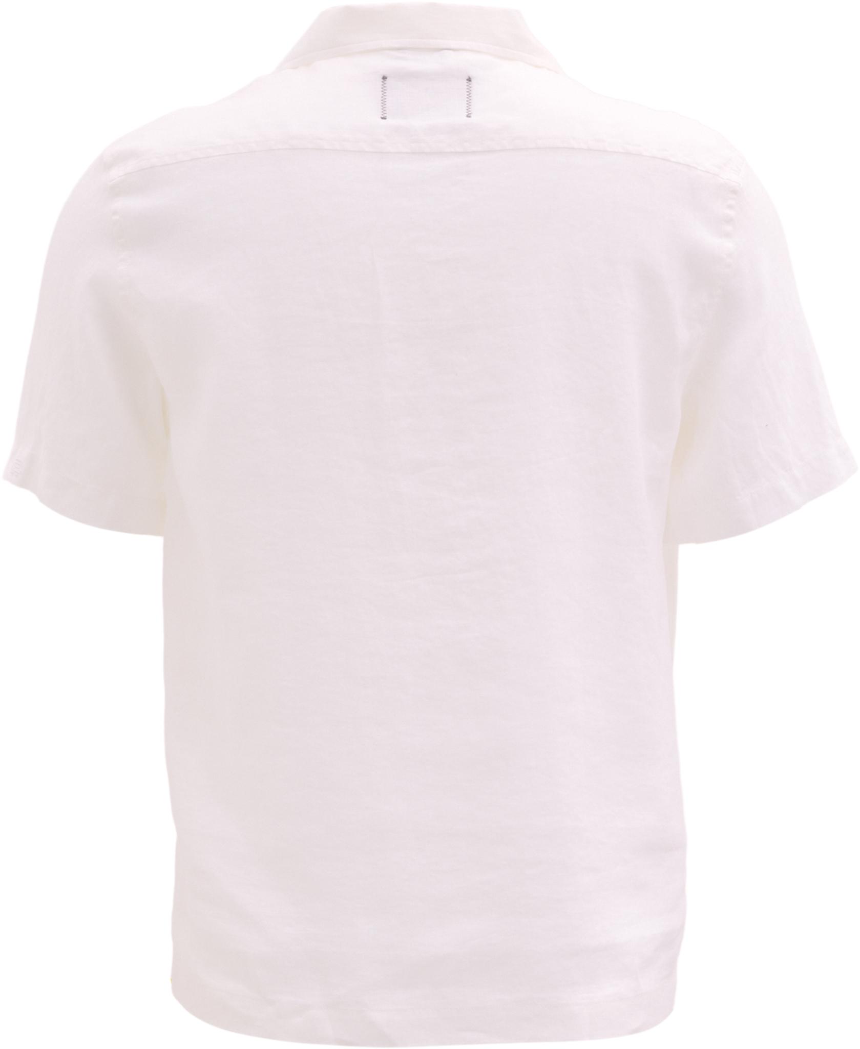 Product gallery image number 3 for product Linen Floral Relaxed Camp Collar Shirt - Men's