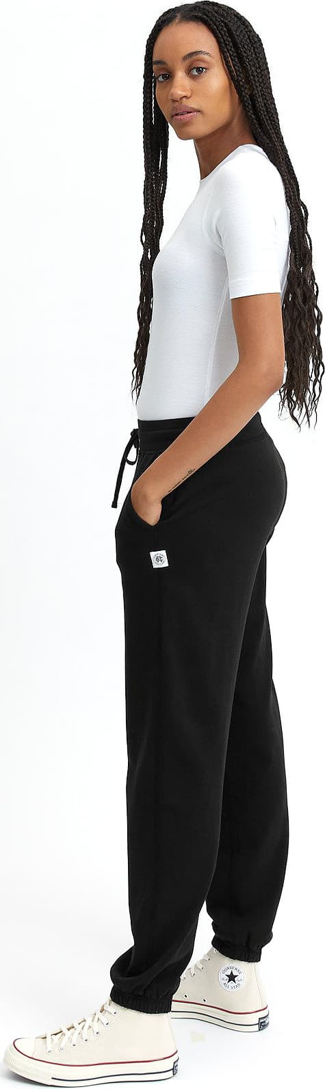 Product gallery image number 4 for product Cuffed Sweatpant - Lightweight Terry - Women’s