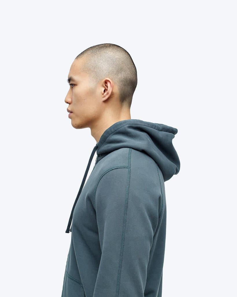 Product gallery image number 4 for product Full Zip Hoodie - Mid Weight Terry - Men's