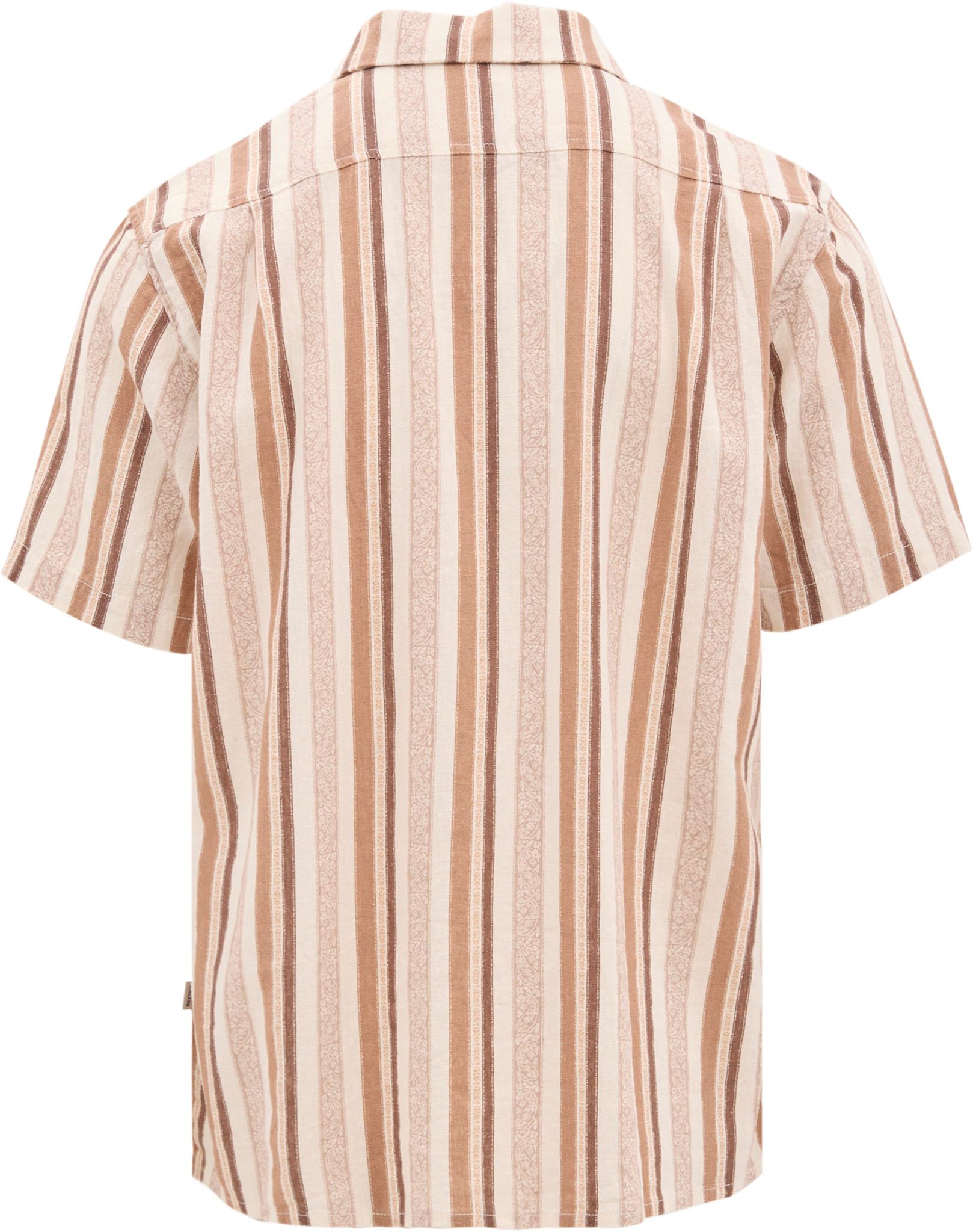 Product gallery image number 2 for product Paisley Stripe Short Sleeve Shirt - Men's
