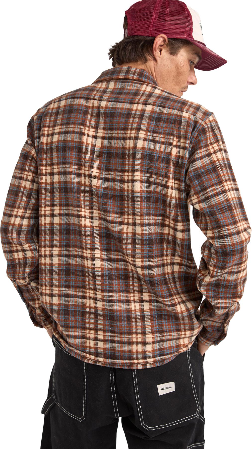 Numéro de l'image de la galerie de produits 4 pour le produit Chemise à carreaux à manches longues Albert - Homme