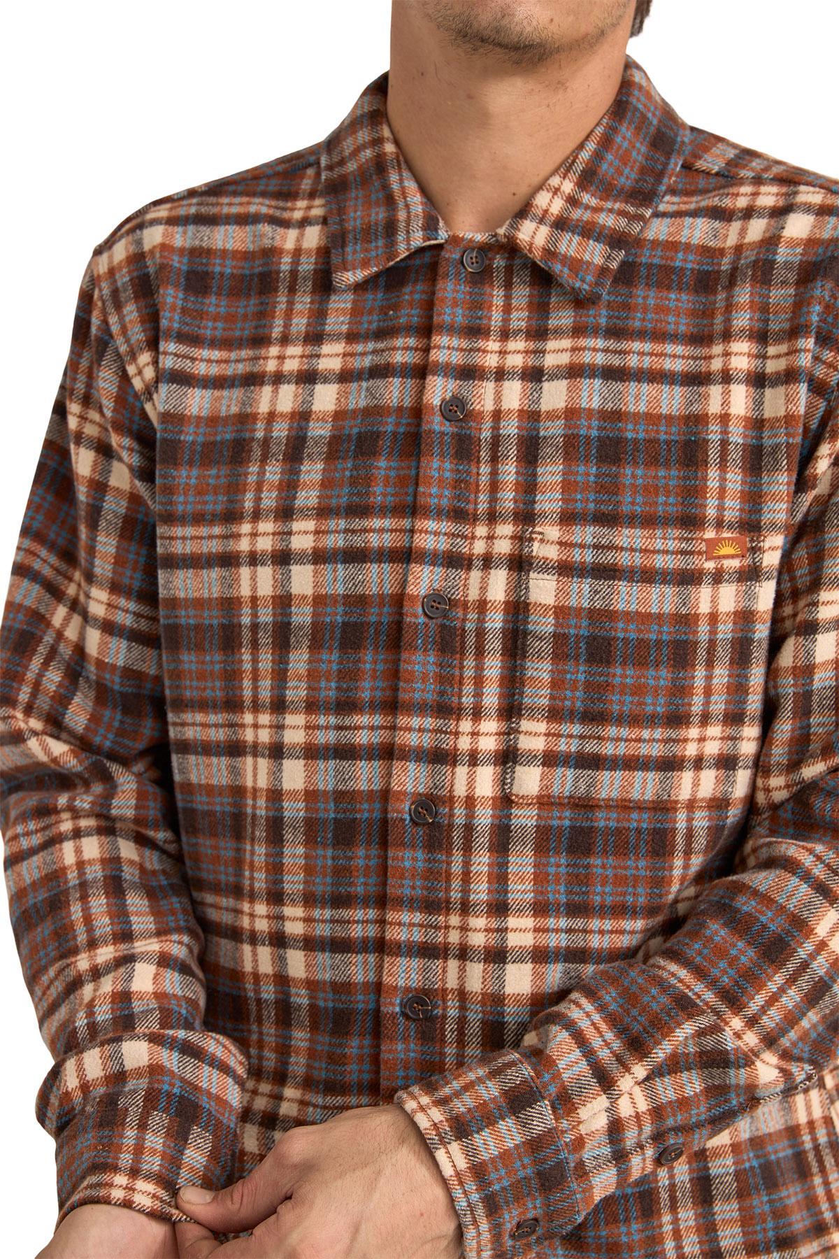 Numéro de l'image de la galerie de produits 2 pour le produit Chemise à carreaux à manches longues Albert - Homme