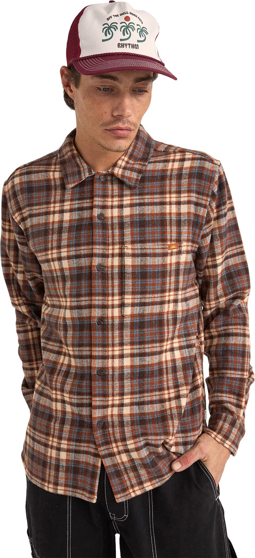 Numéro de l'image de la galerie de produits 3 pour le produit Chemise à carreaux à manches longues Albert - Homme