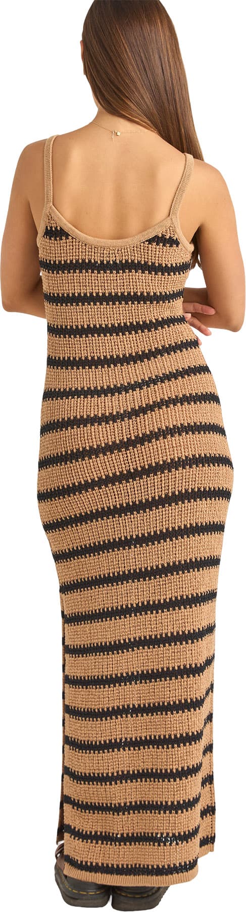 Product gallery image number 4 for product Sol Stripe Knit Maxi Dress - Women's