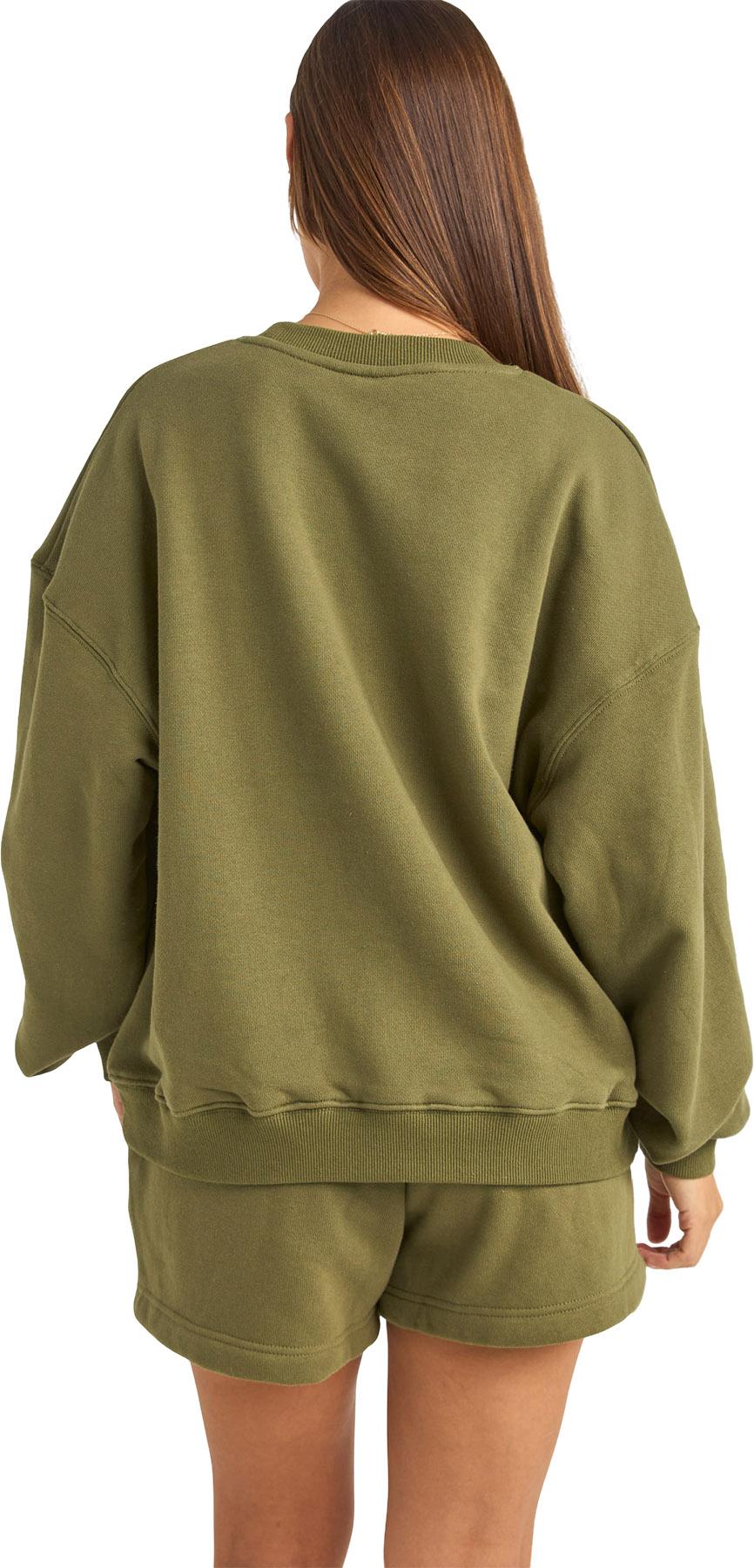 Numéro de l'image de la galerie de produits 4 pour le produit Chandail en molleton à col rond College - Femme