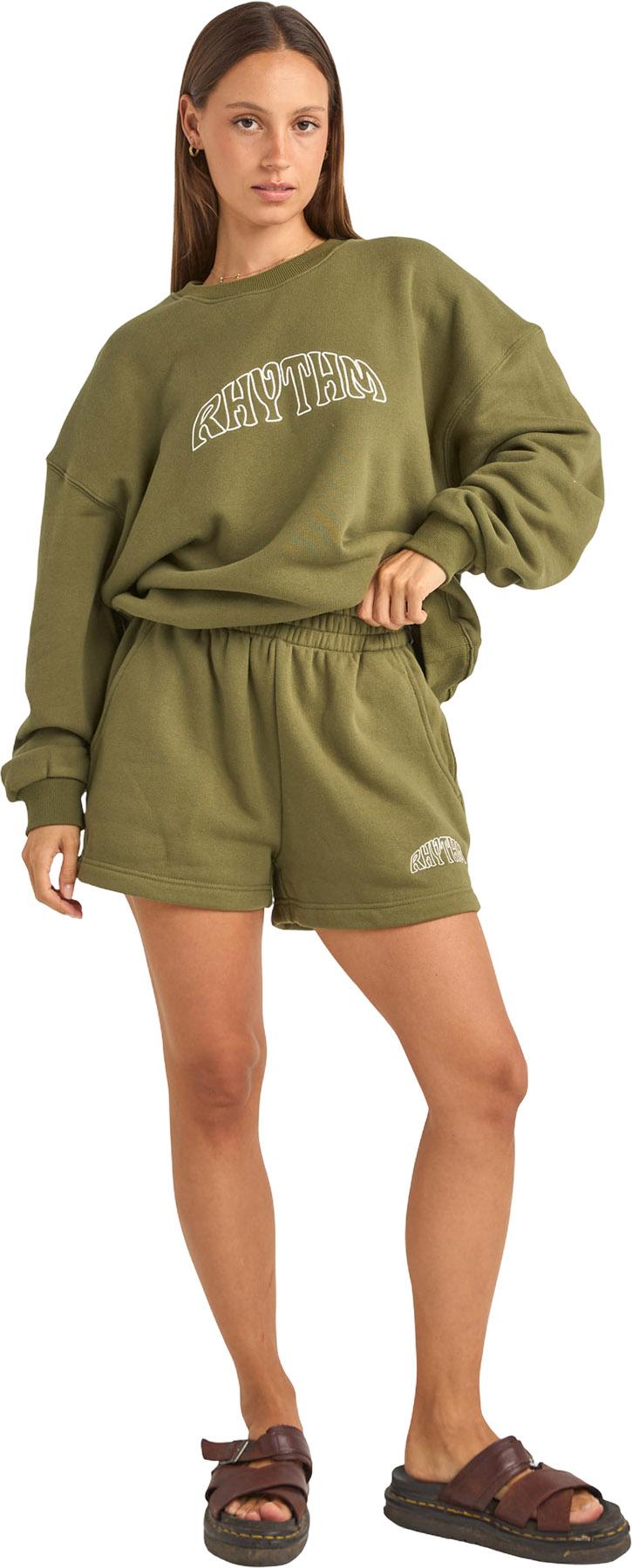 Numéro de l'image de la galerie de produits 2 pour le produit Chandail en molleton à col rond College - Femme