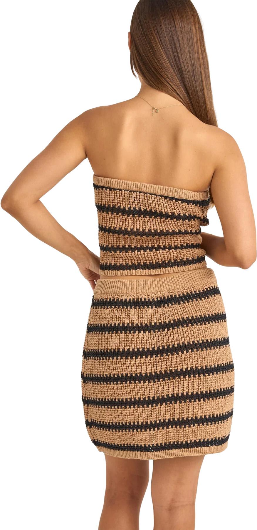 Product gallery image number 2 for product Sol Stripe Strapless Knit Top - Women's
