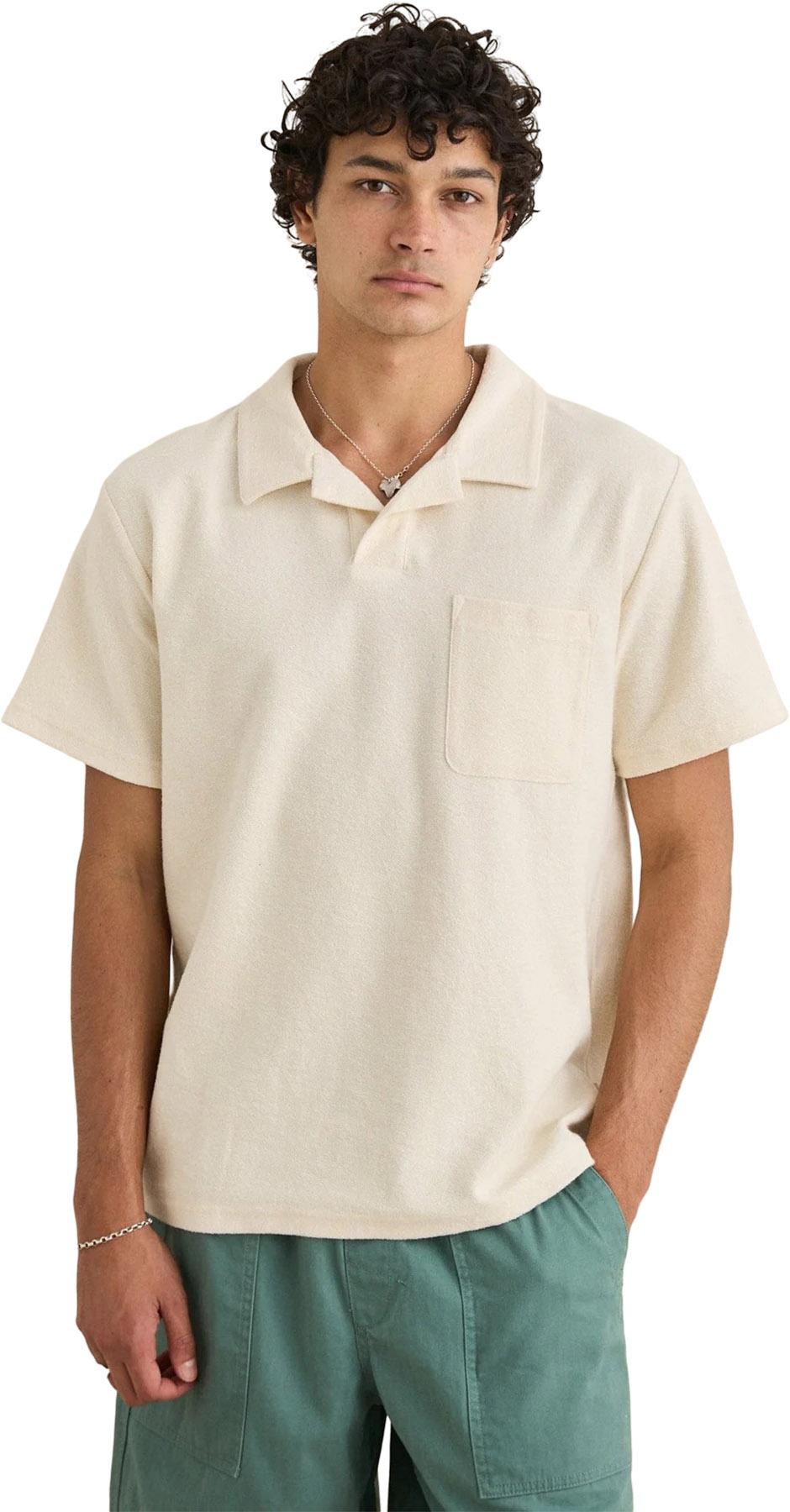 Product gallery image number 5 for product Polo vintage en tissu éponge - Homme