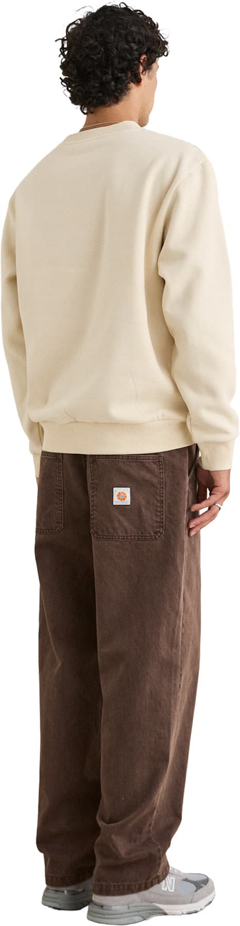 Product gallery image number 3 for product Applique Fleece Crew Neck Sweatshirt - Men's