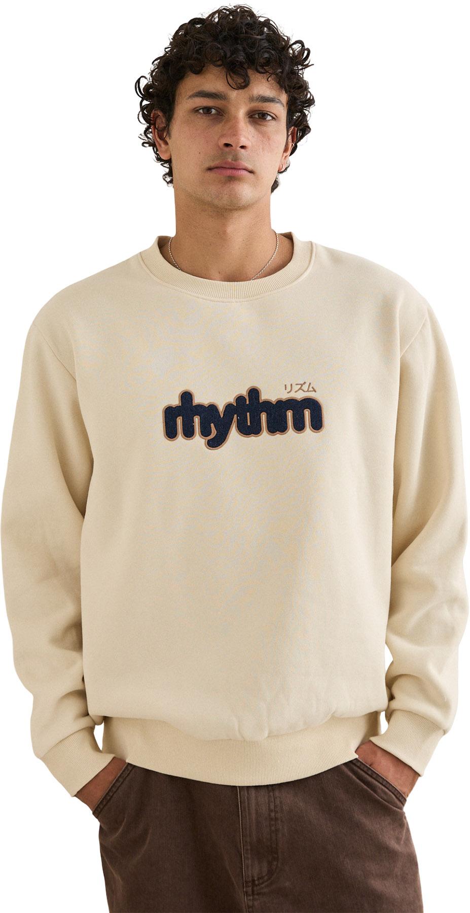 Product gallery image number 4 for product Applique Fleece Crew Neck Sweatshirt - Men's