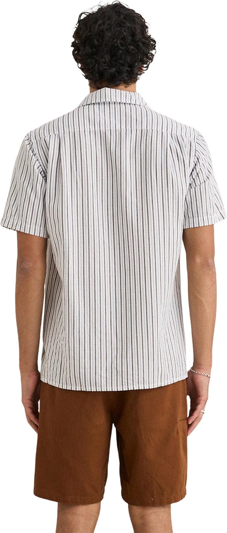 Product gallery image number 7 for product Seersucker Stripe Short Sleeve Shirt - Men's