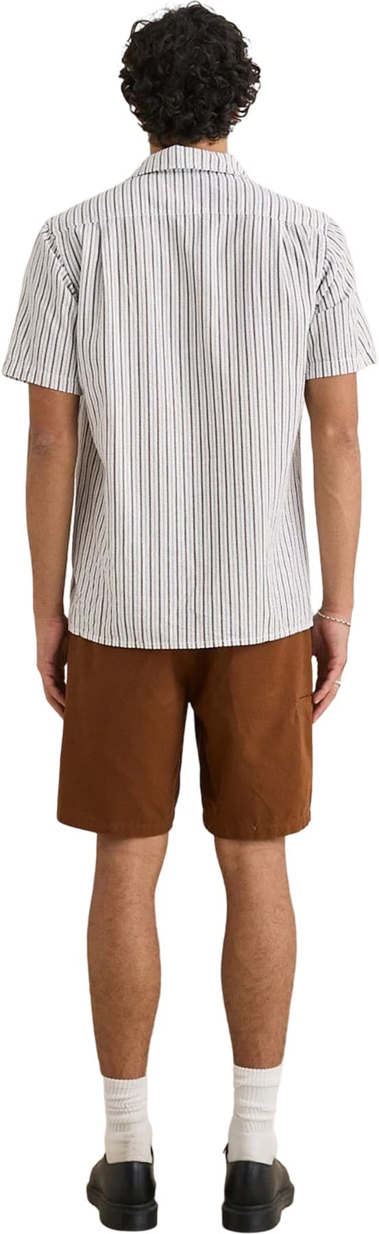 Product gallery image number 5 for product Seersucker Stripe Short Sleeve Shirt - Men's