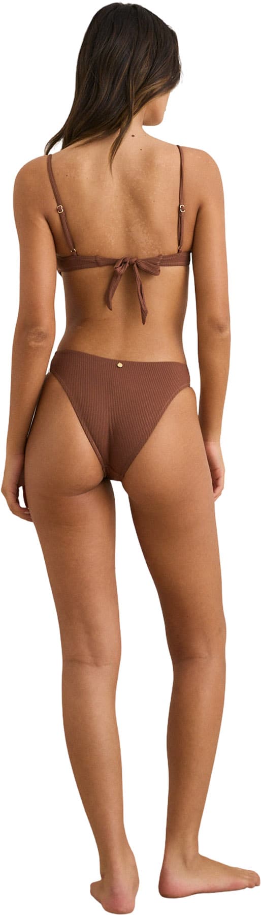 Product gallery image number 2 for product Lily Rib Soft Side Holiday Bikini Bottom - Women's