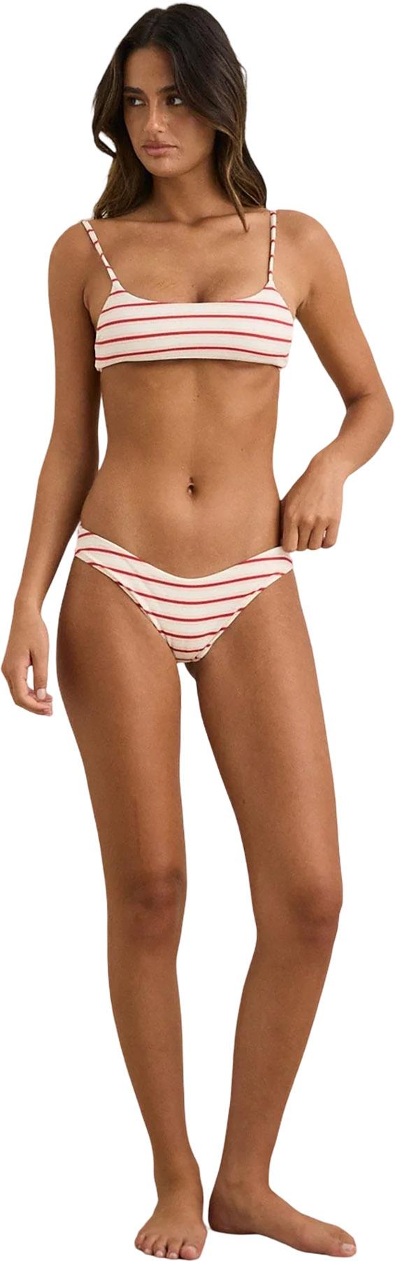 Product gallery image number 5 for product Tami Stripe Crop Bikini Top - Women's