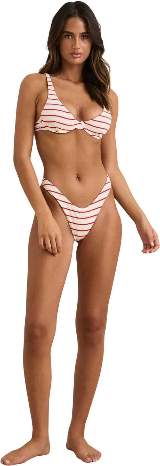Product gallery image number 3 for product Tami Stripe Underwire Bikini Top - Women's