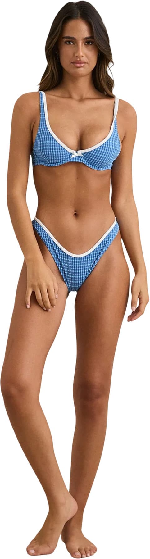 Product gallery image number 5 for product Lola Check Underwire Bikini Top - Women's