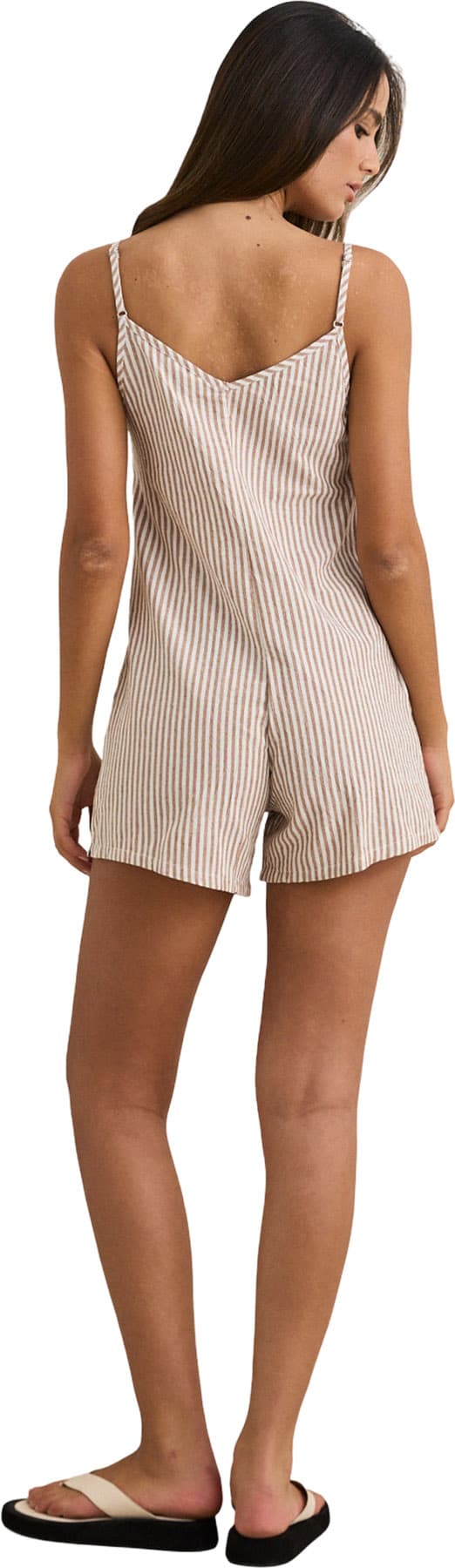 Product gallery image number 2 for product Valley Stripe Adjustable Romper - Women's
