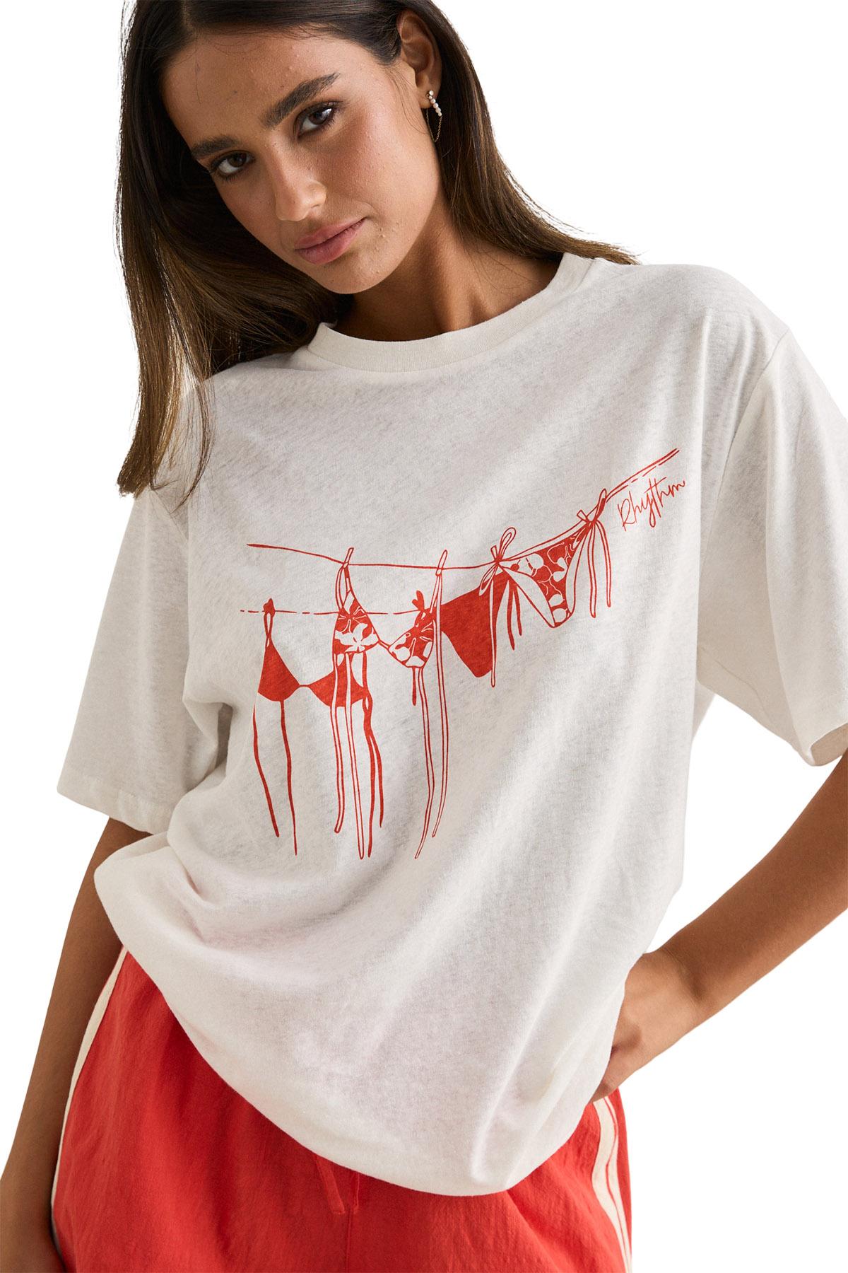 Product gallery image number 4 for product T-shirt surdimensionné Melia - Femme