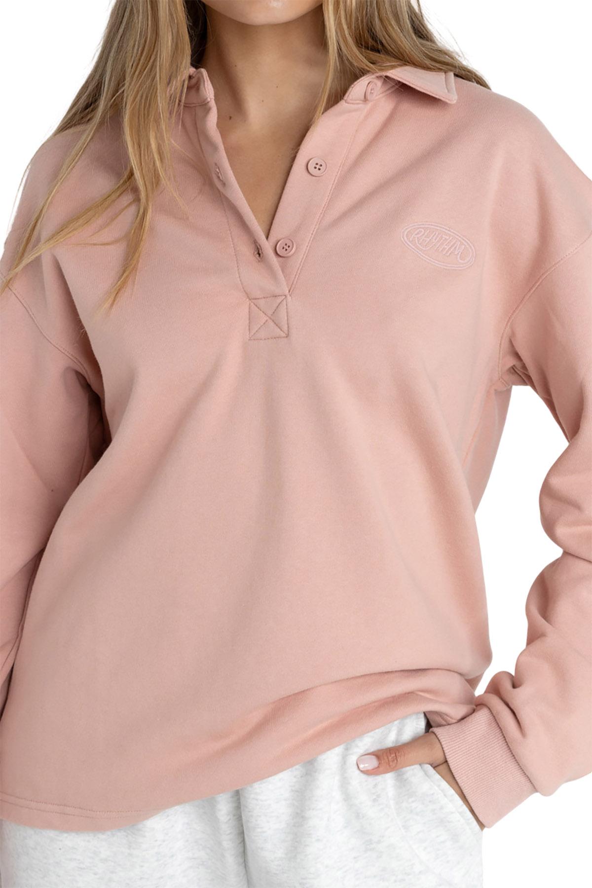Product gallery image number 4 for product Collared Fleece Pullover - Women's