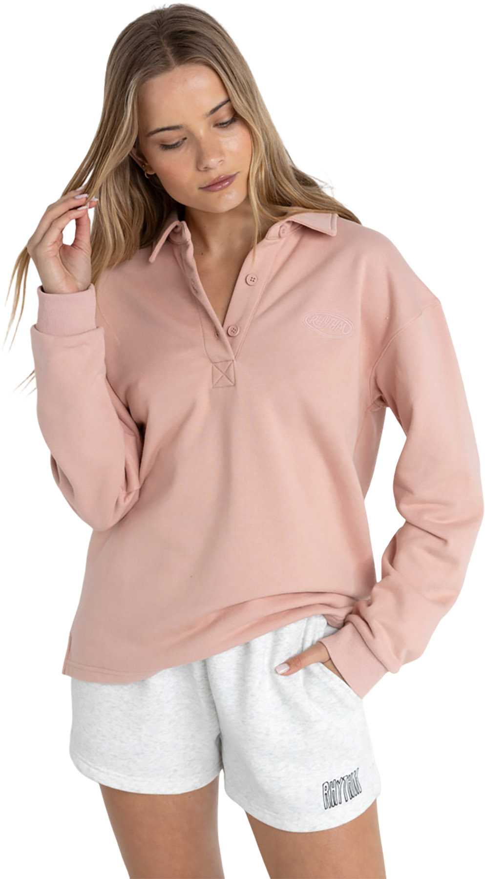 Product image for Collared Fleece Pullover - Women's