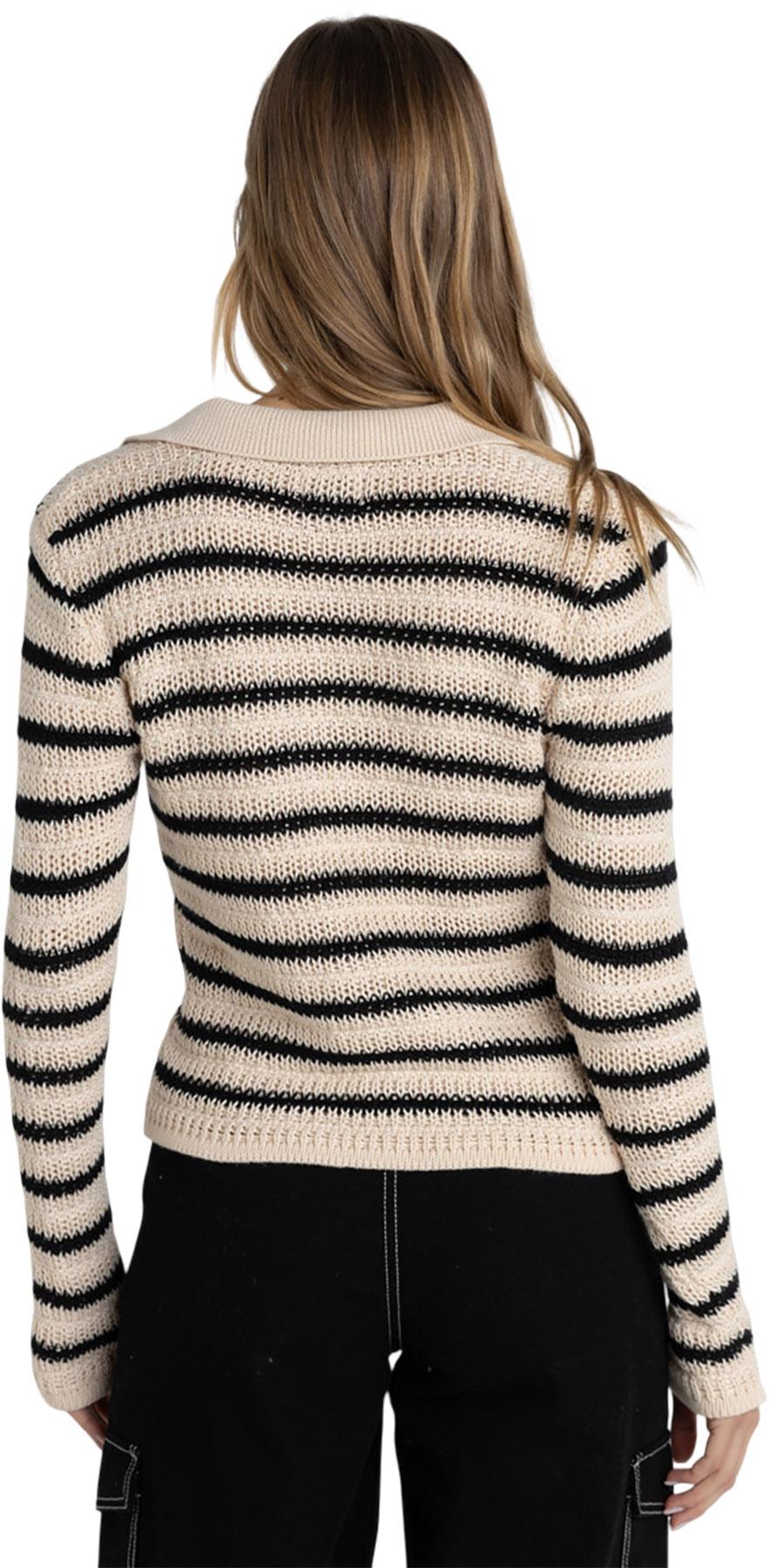 Product gallery image number 2 for product Highline Stripe Long Sleeve Knit Top - Women's