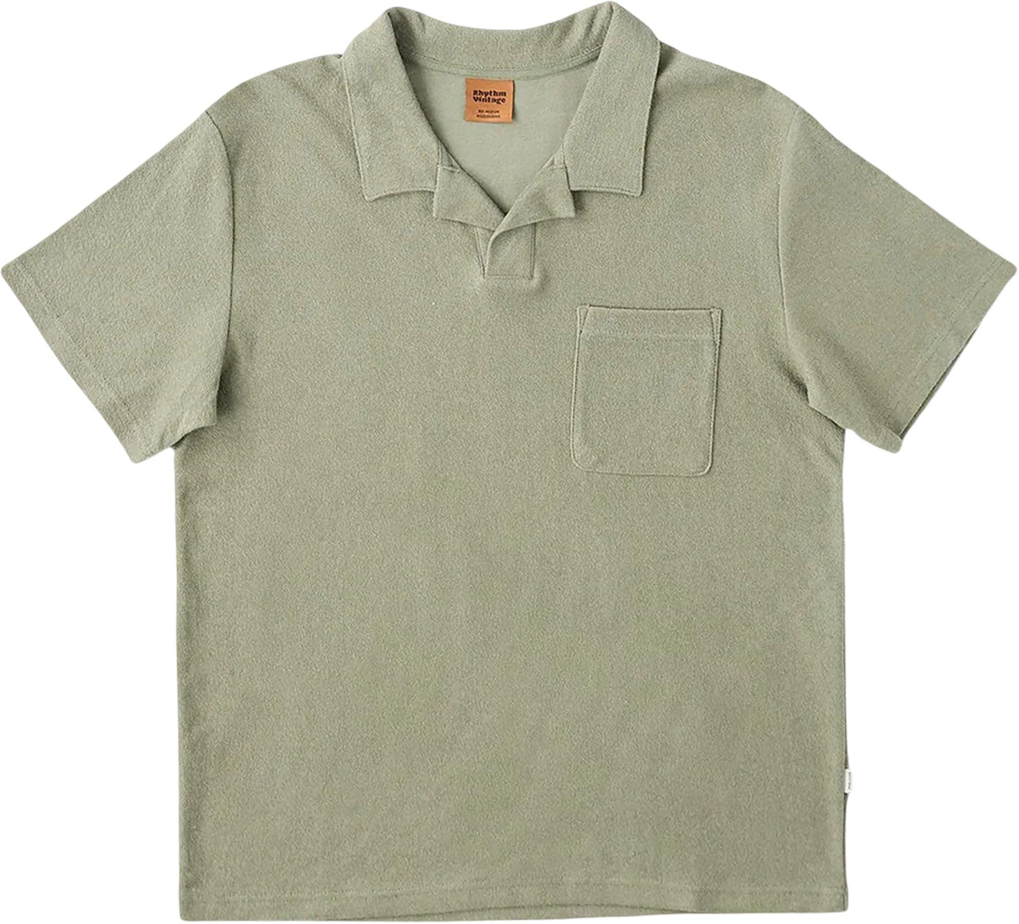 Image de produit pour Polo en tissu bouclé Vintage - Homme