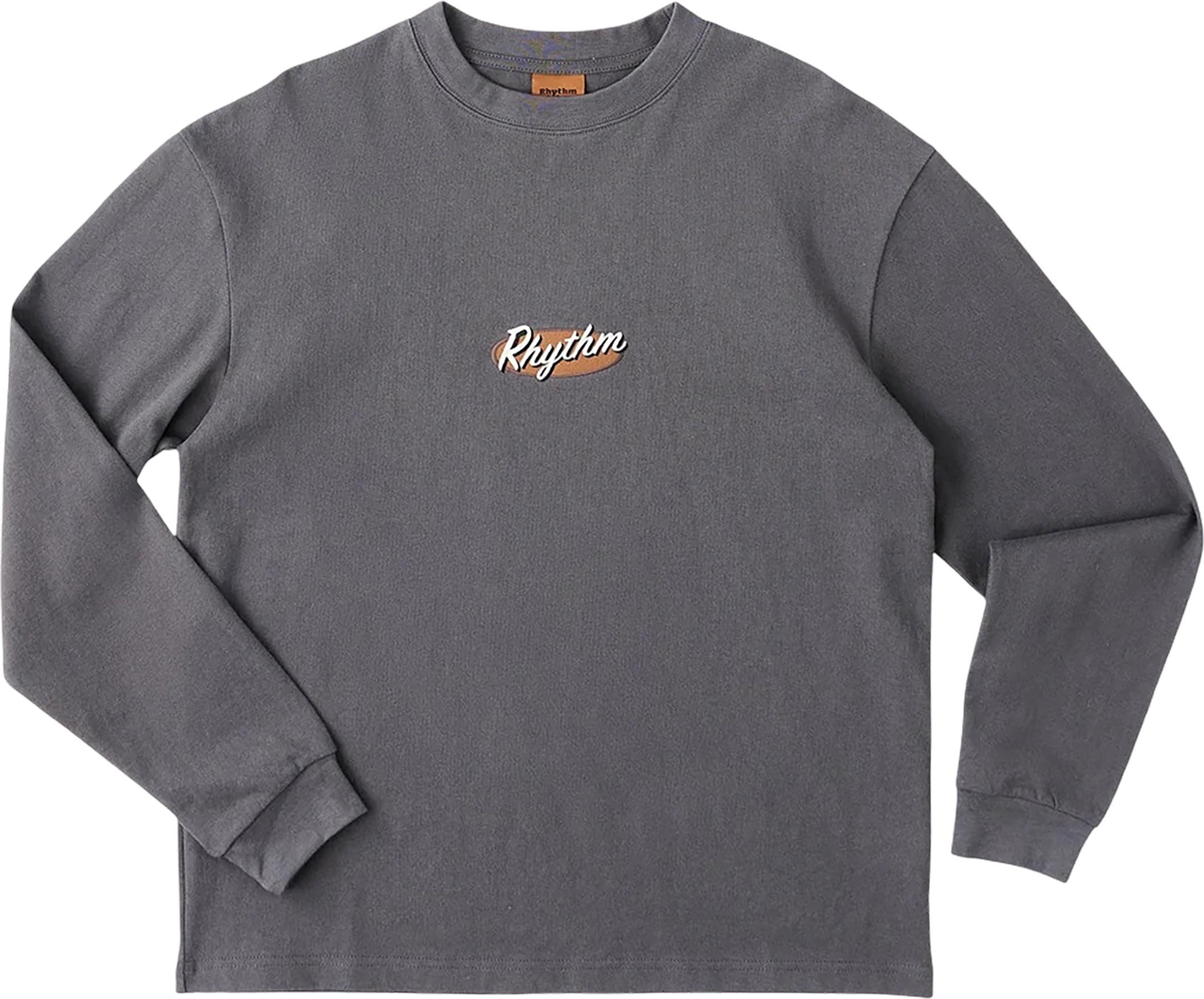 Product image for Hallmark Heavyweight Vintage Embroidered Long Sleeve T-Shirt - Men's