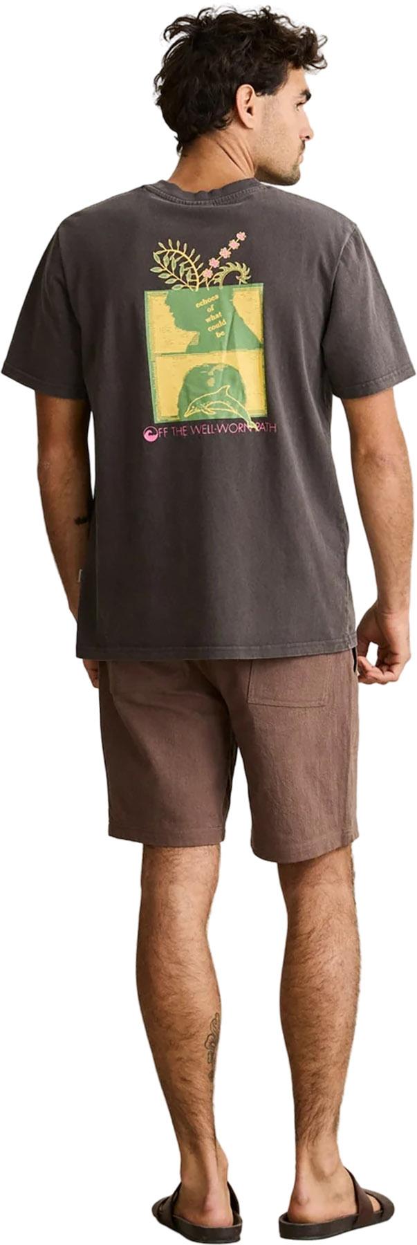 Product gallery image number 4 for product Echoes Vintage Short Sleeve T-Shirt - Men's