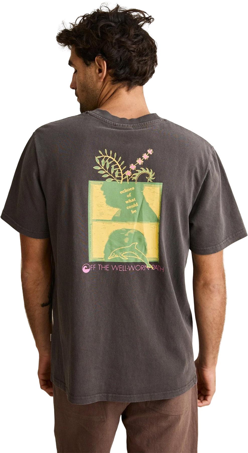Product gallery image number 7 for product Echoes Vintage Short Sleeve T-Shirt - Men's