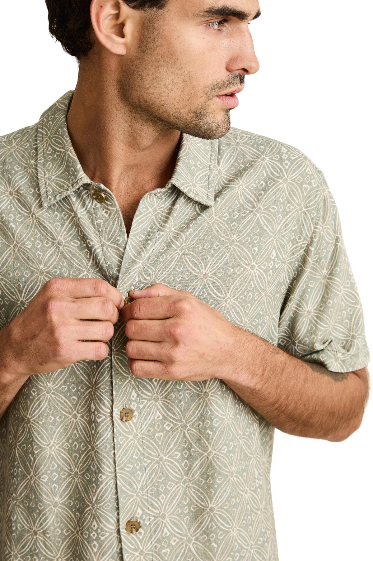 Product gallery image number 5 for product Chemise à manches courtes Java - Homme