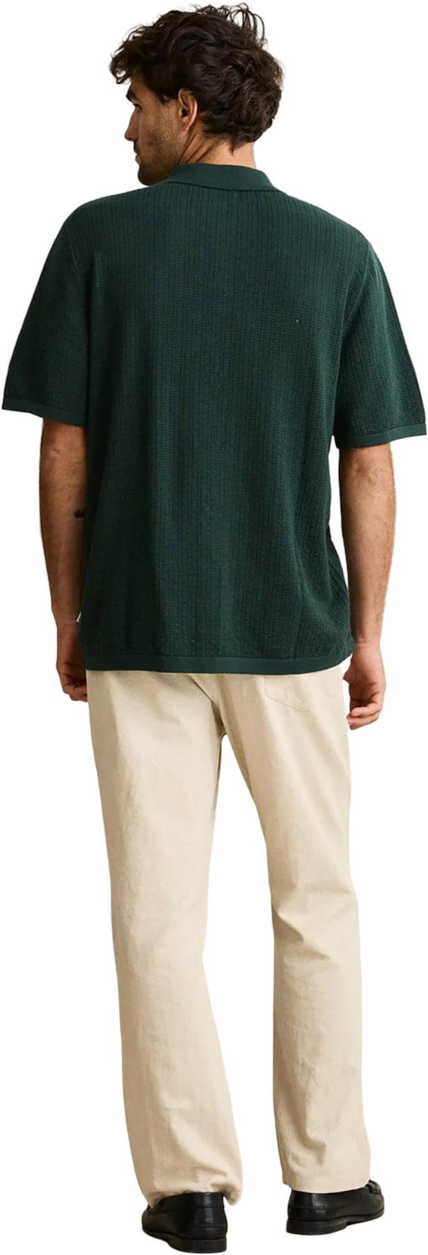 Product gallery image number 2 for product Textured Knit Short Sleeve Shirt - Men's