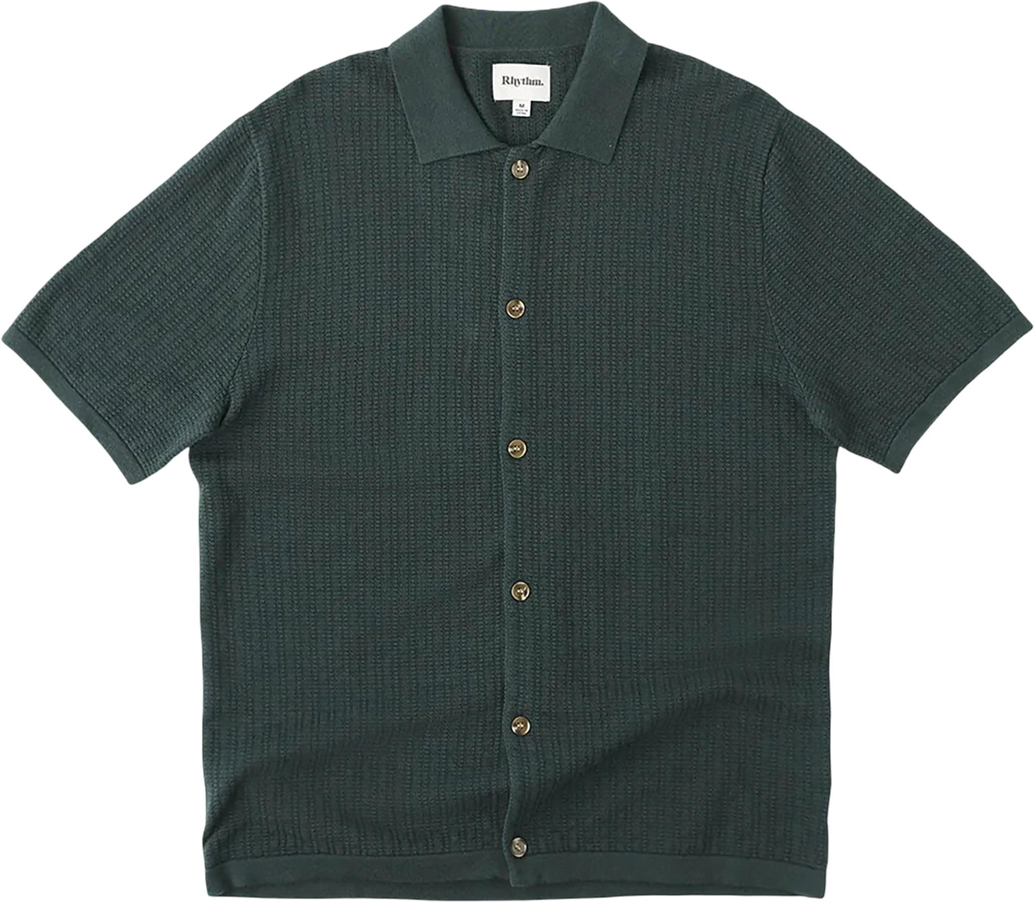 Product image for Textured Knit Short Sleeve Shirt - Men's