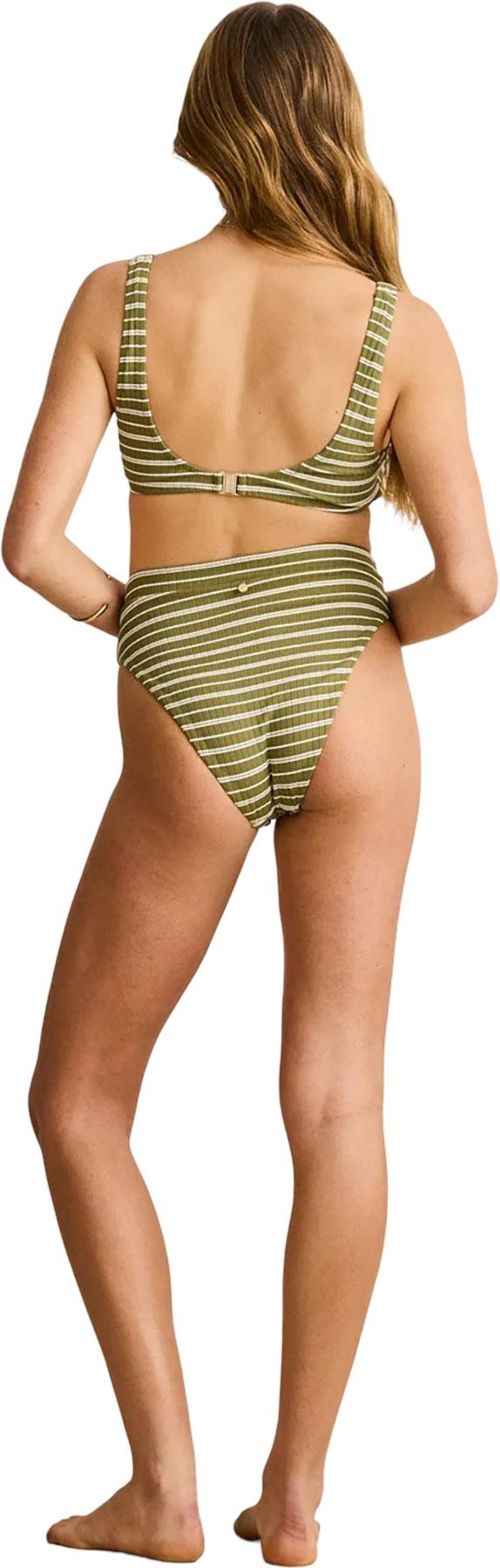 Product gallery image number 2 for product Vista Stripe Crop Bikini Top - Women's