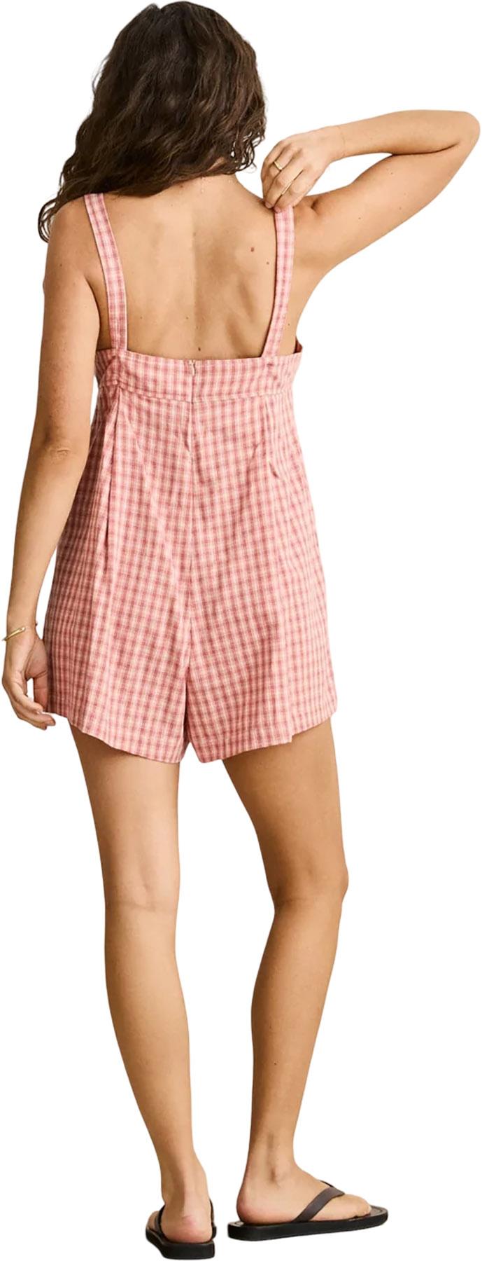 Product gallery image number 2 for product Kirra Check Romper - Women's