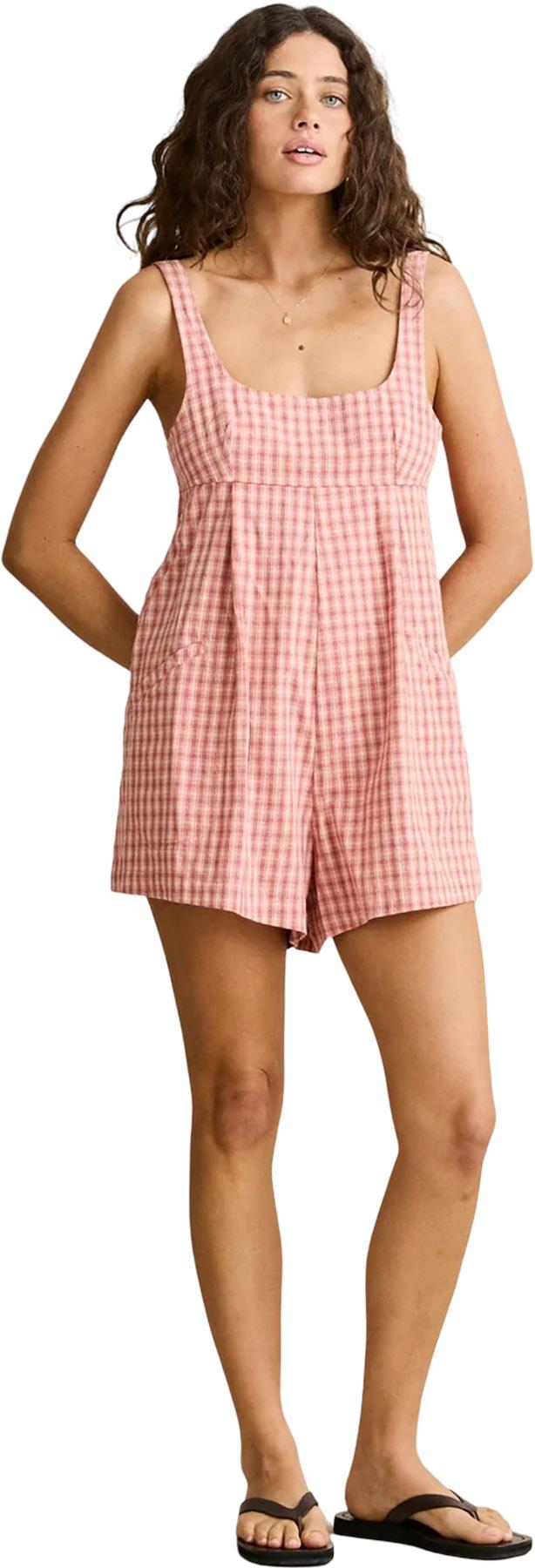 Product gallery image number 7 for product Kirra Check Romper - Women's