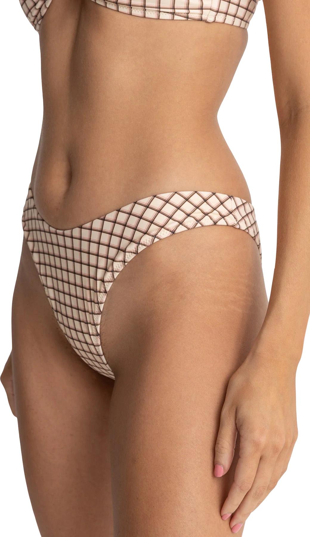 Product gallery image number 5 for product Rumi Check Hi-Cut Bikini Bottom - Women's