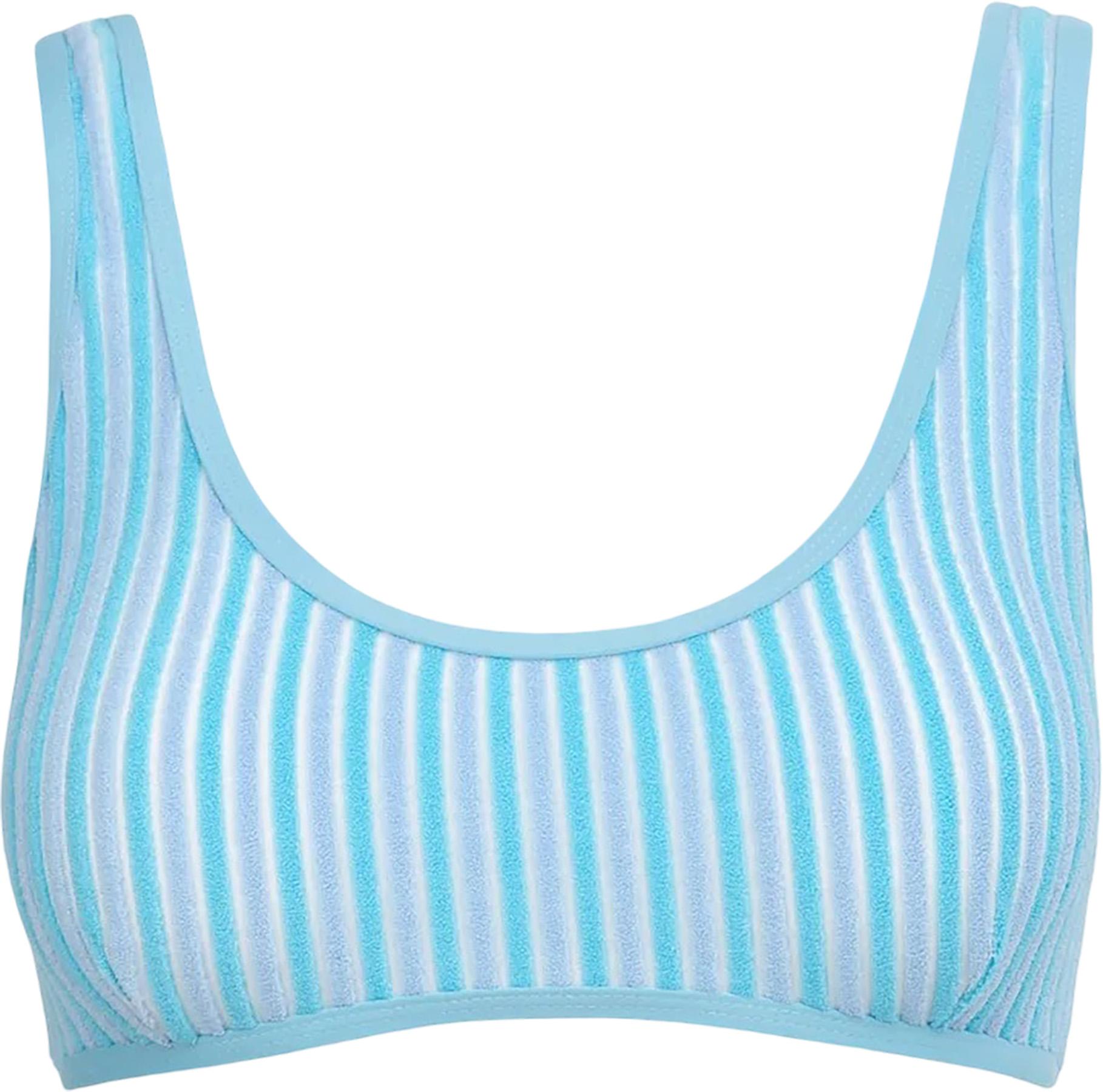 Image de produit pour Haut court de surf à rayures Terry Sands - Femme