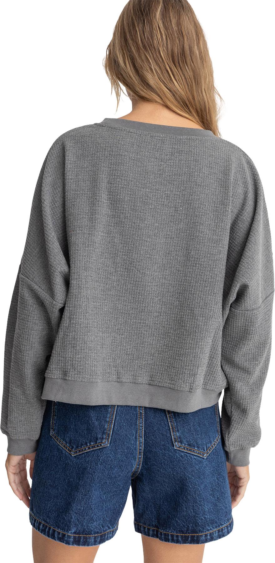 Numéro de l'image de la galerie de produits 2 pour le produit Chandail en molleton ample gaufré Stinson Beach - Femme