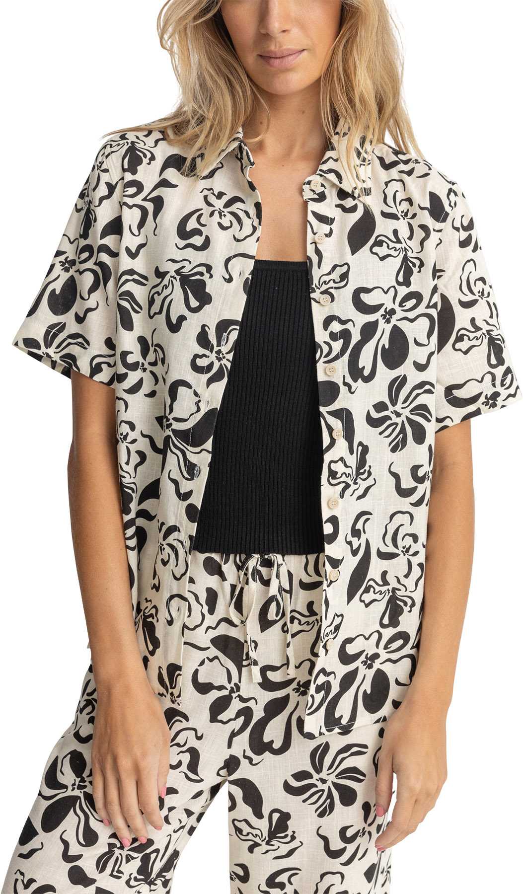 Image de produit pour Chemise à manches courtes florale Sundance - Femme