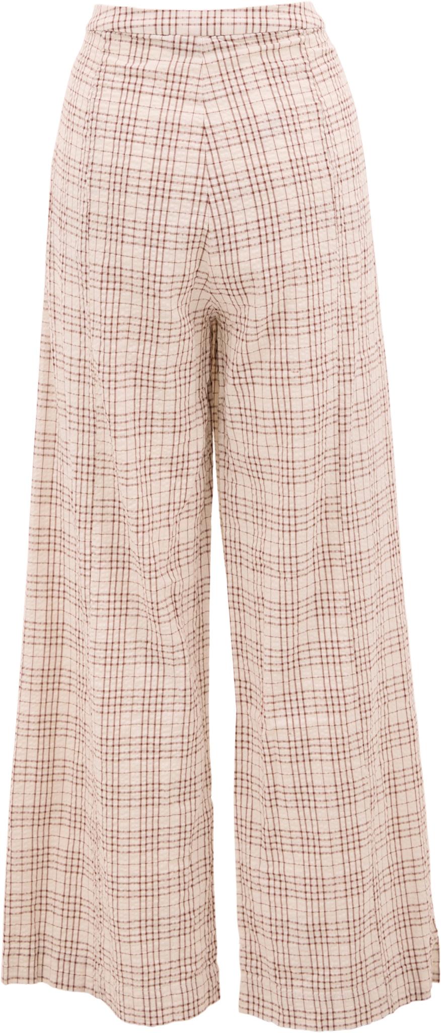 Product gallery image number 3 for product Rumi Check Wide Leg Pant - Women's