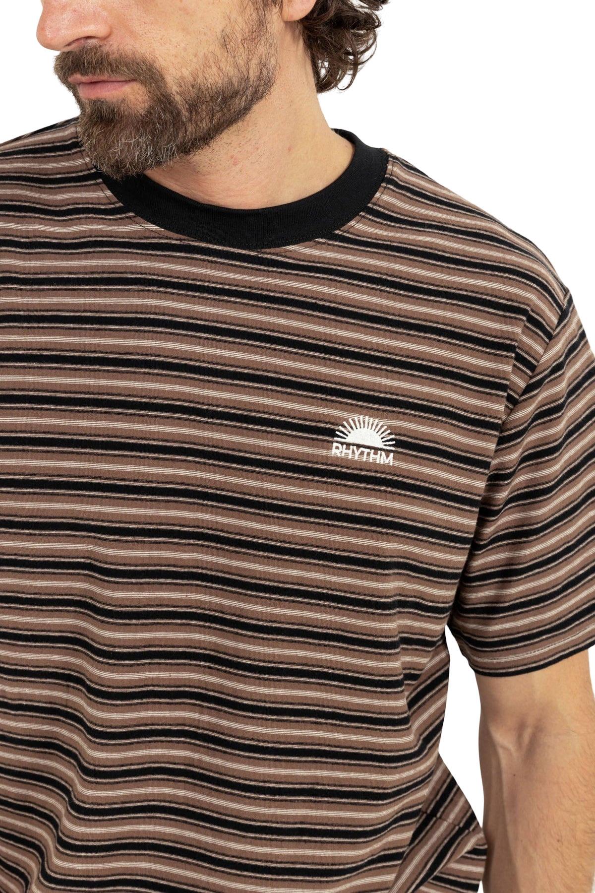 Product gallery image number 4 for product Vintage Stripe Short Sleeve T-Shirt - Men's