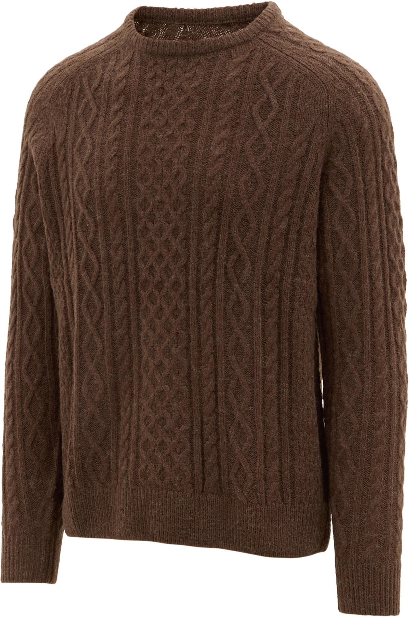 Product gallery image number 3 for product Chandail en mohair tricoté style pêcheur - Homme