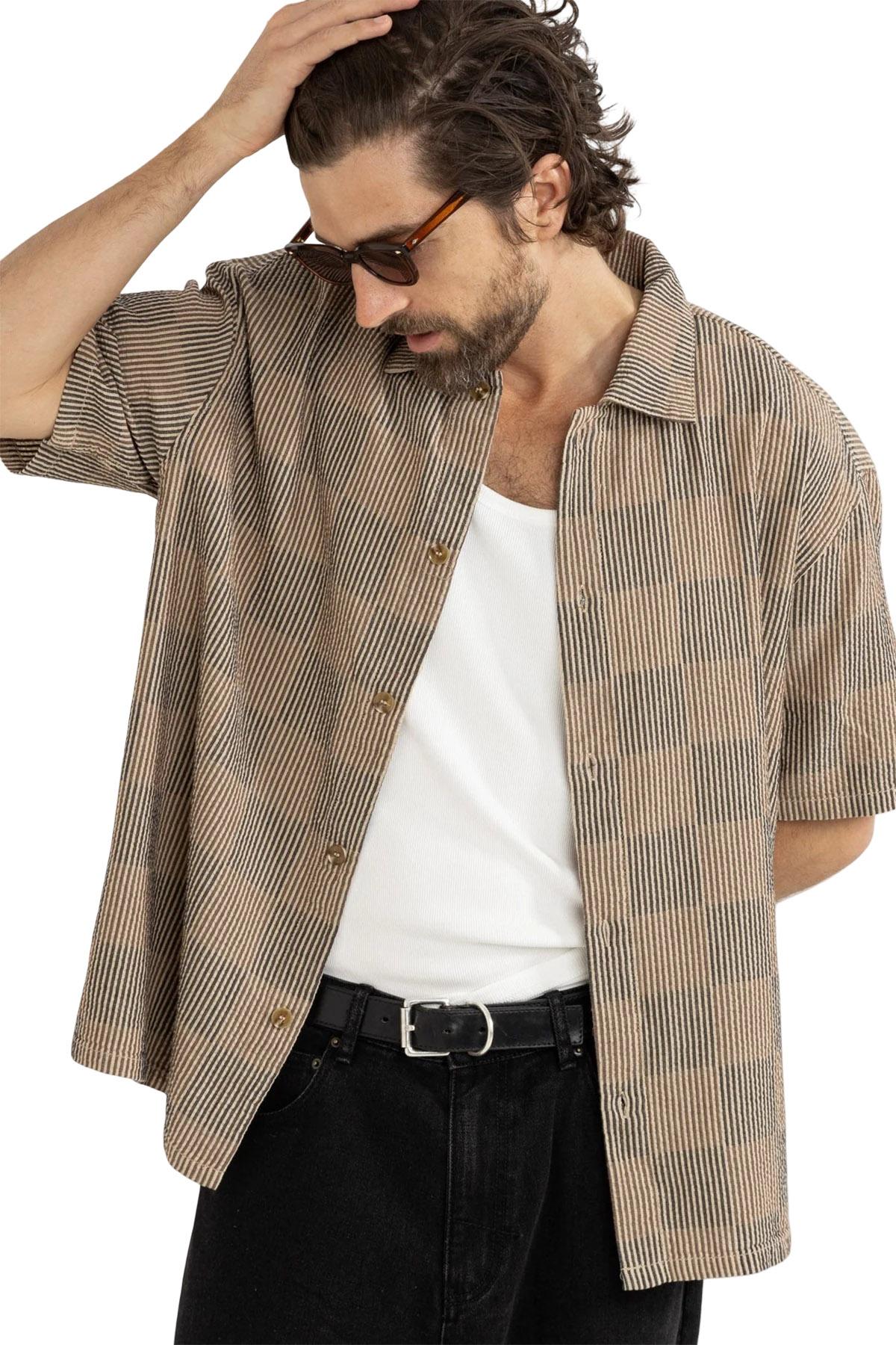 Product gallery image number 4 for product Tanner Check Short Sleeve Shirt - Men's