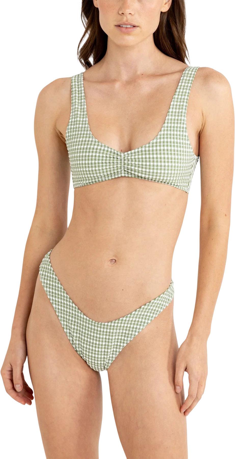 Product gallery image number 3 for product Lola Check Hi-Cut Bikini Bottom - Women's