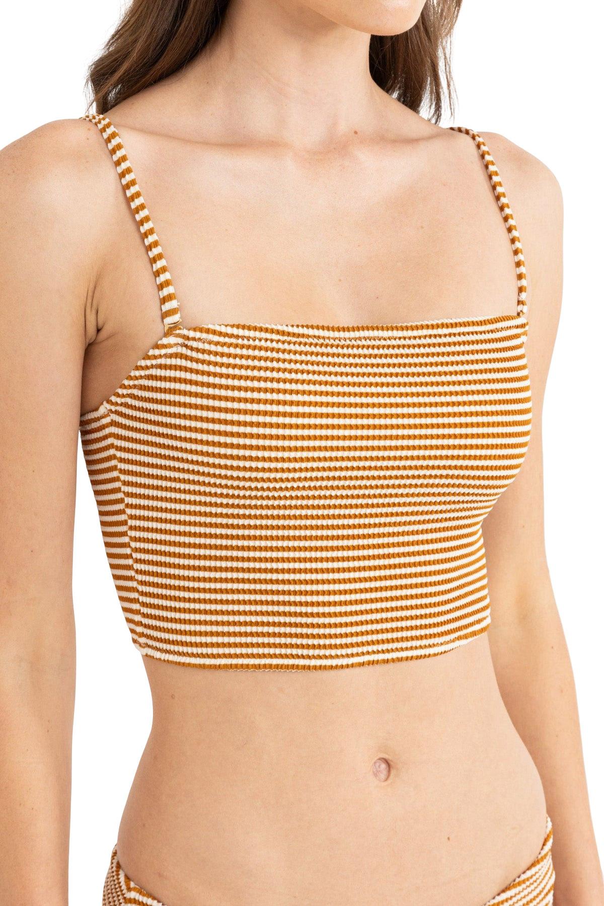 Product gallery image number 2 for product Cove Stripe Bandeau Tank Top - Women's