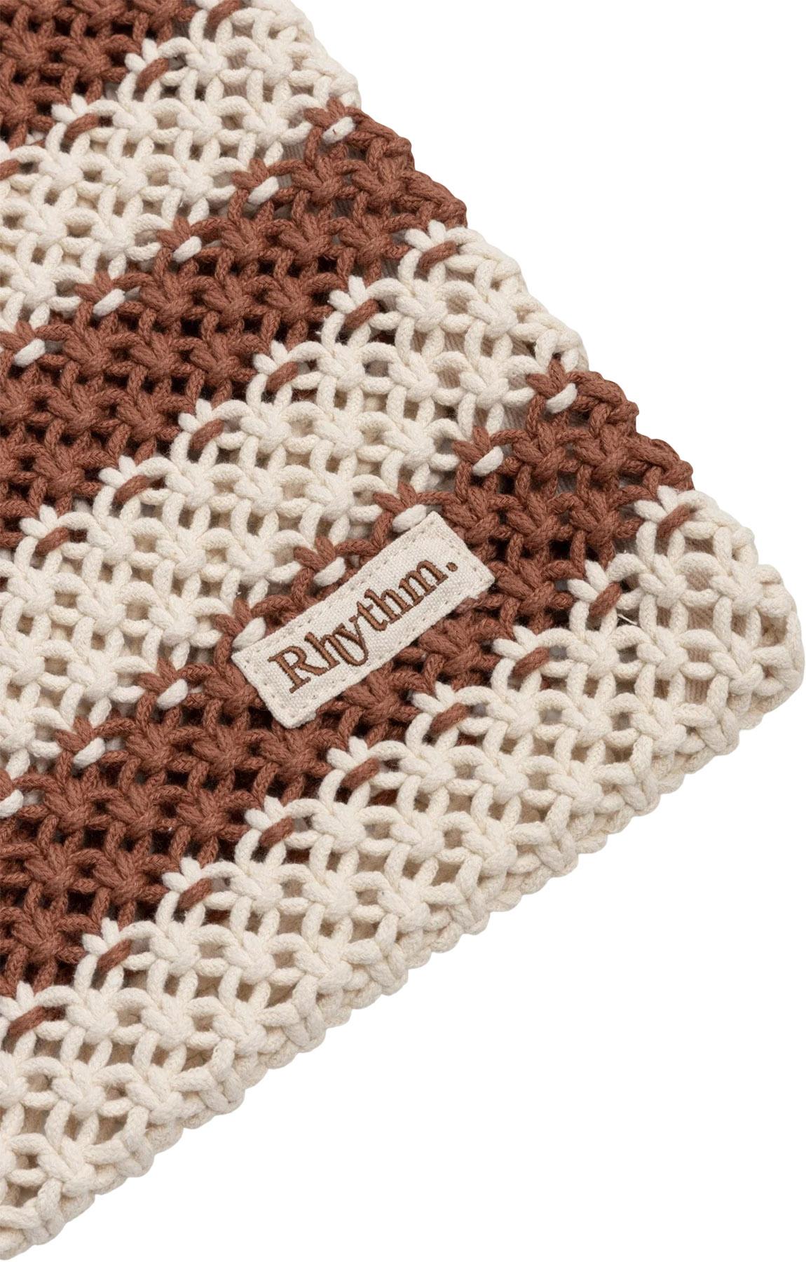 Product gallery image number 4 for product Cove Stripe Crochet Tote Bag